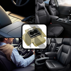 Multifunctional Car Armrest Cushion with Cup & Phone Holder – Center Console Protective Cover