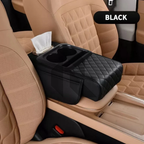Multifunctional Car Armrest Cushion with Cup & Phone Holder – Center Console Protective Cover