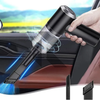 3-in-1 Portable Mini Vacuum Cleaner AS-228 – High Power Suction USB Rechargeable Car & Home Cleaning