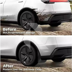 Jaecoo J5 Premium Quality Imported Mudflaps – 4Pcs Set Front & Rear Fender Splash Guards OEM Fitting
