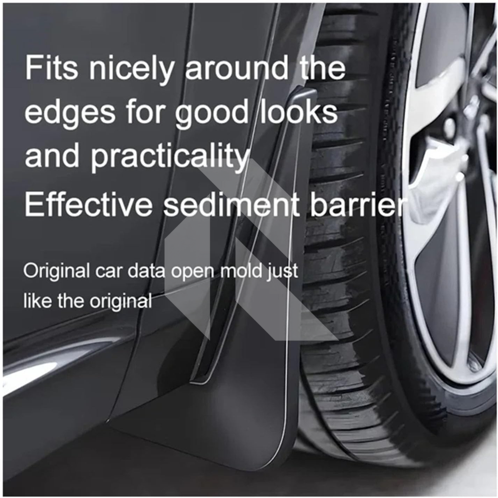 Jaecoo J5 Premium Quality Imported Mudflaps – 4Pcs Set Front & Rear Fender Splash Guards OEM Fitting