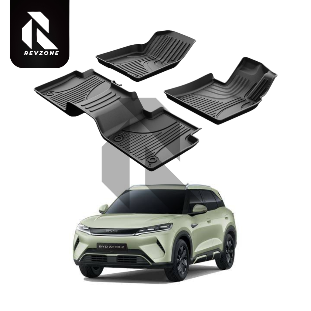 BYD ATTO 2 TPE Floor Mats 2026 Model – All-Weather Custom Fit Car Mats
