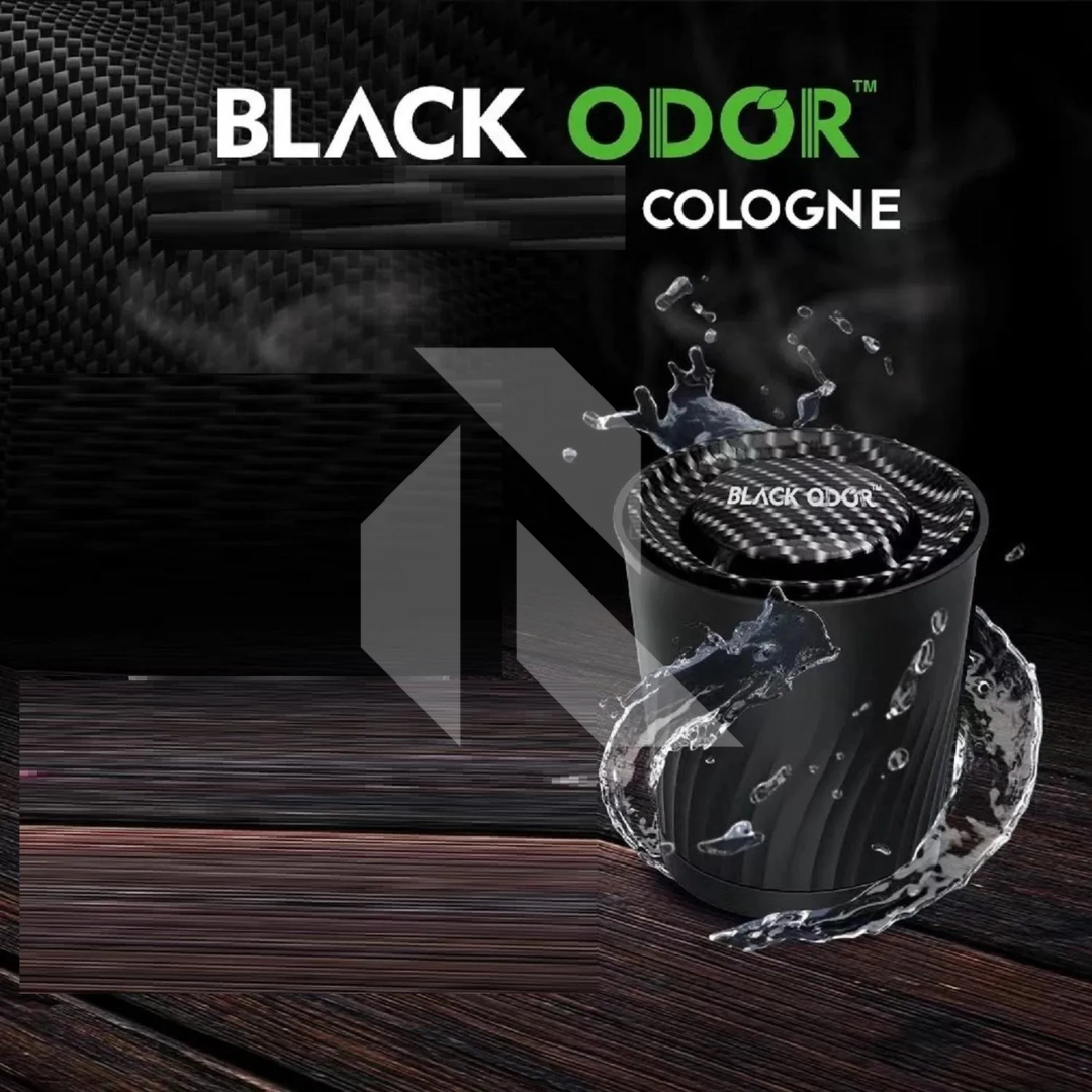 Black Odor BO-02 Gel Can Car Air Freshener