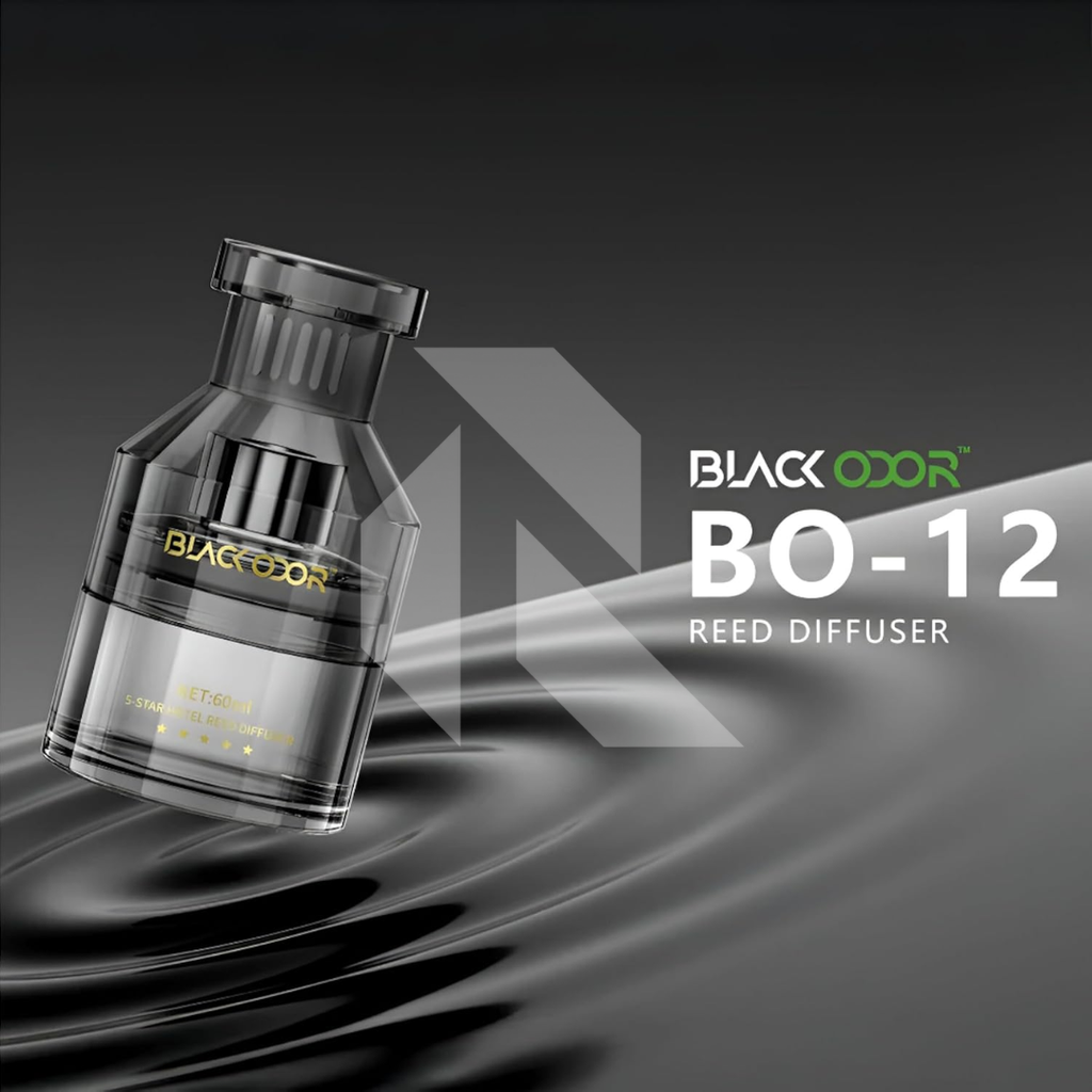 Black Odor BO-12 Five Star Hotel Scent Reed Diffuser 60ML
