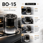 Black Odor BO-15 Five Star Hotel Scent Car Air Freshener 200G