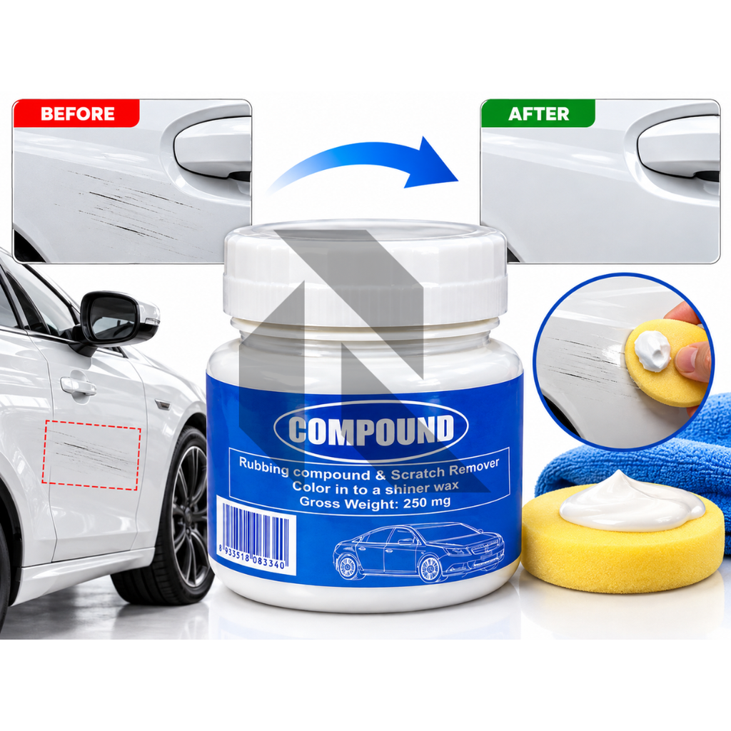 Kangaroo Compound 250G – Rubbing Compound & Scratch Remover for Car