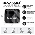 Black Odor BO-1 Gel Can Car Air Freshener