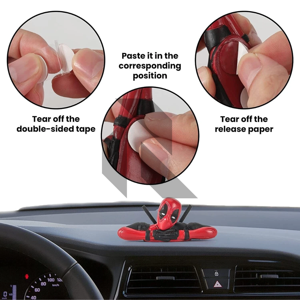 Deadpool Car Interior Dashboard Ornament