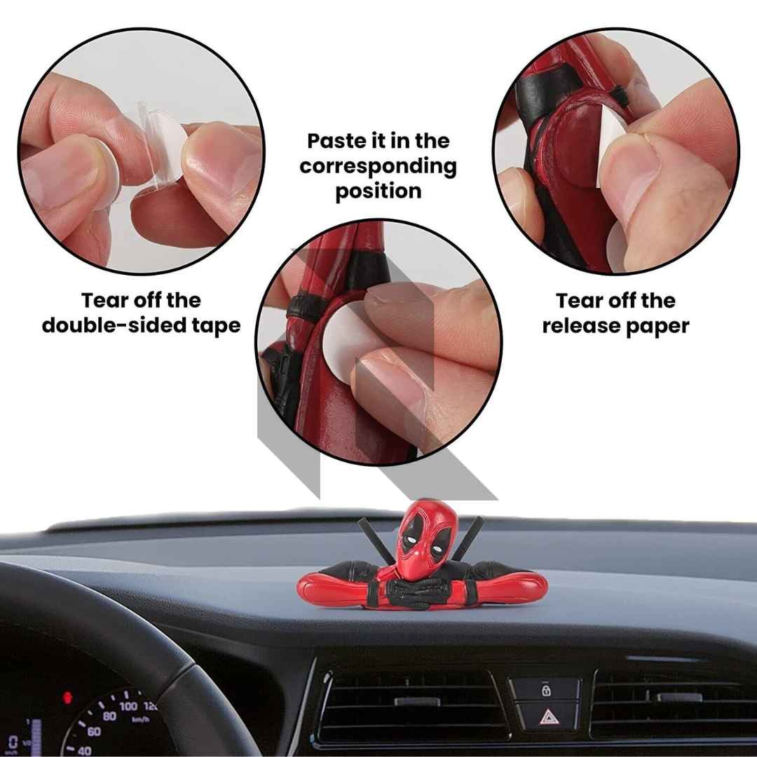 Deadpool Car Interior Dashboard Ornament