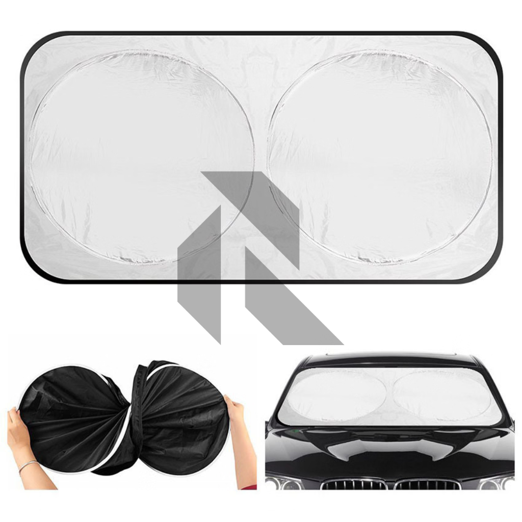 Universal Car Windshield Sun Shade – Foldable UV Protection Sunshade Cover