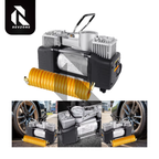 Dual Cylinder Heavy Duty Tire Inflator Air Compressor Pump – 150PSI 12V Portable Air Compressor