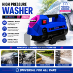 Dubai High Pressure Washer 180 Bar | Thermal Protector | Free 100ML Shampoo + Microfiber Towel