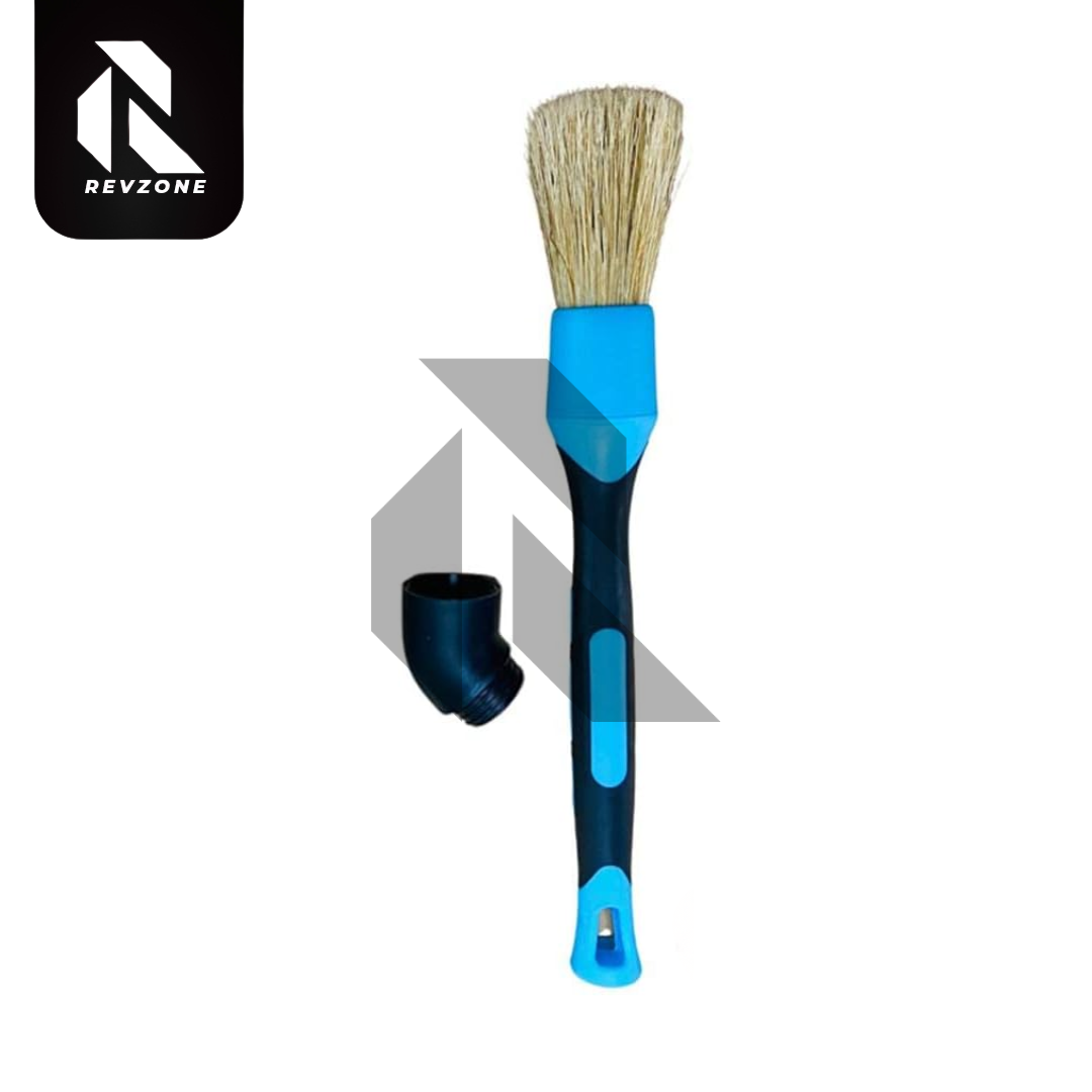 2-in-1 Detailing Brush – Convertible L-Shape & Straight Cleaning Brush for Car Detailing
