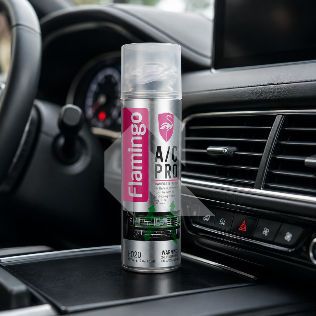 Flamingo A/C Pro Air Conditioner Foam Cleaner Spray 500ml – Car AC Cleaning & Deodorizing Foam Secondary image