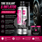 Flamingo Tire Sealant & Inflator 450ml – Emergency Tire Puncture Repair & Inflation Spray