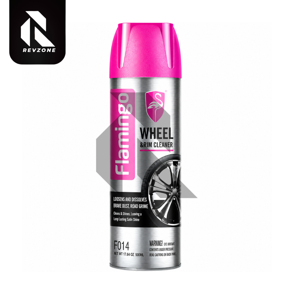 Flamingo Wheel & Rim Cleaner 500ml – Alloy Wheel Cleaner Spray for Brake Dust & Road Grime Removal