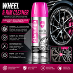 Flamingo Wheel & Rim Cleaner 500ml – Alloy Wheel Cleaner Spray for Brake Dust & Road Grime Removal