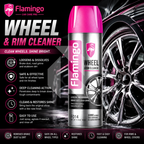 Flamingo Wheel & Rim Cleaner 500ml – Alloy Wheel Cleaner Spray for Brake Dust & Road Grime Removal