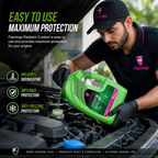 Flamingo Radiator Coolant Green 5L – Ready to Use Engine Coolant