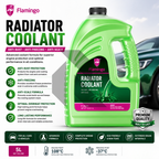 Flamingo Radiator Coolant Green 5L – Ready to Use Engine Coolant