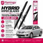 Flamingo Hybrid Wiper Blades for Toyota Corolla 2009-2014 – Premium All-Weather Windshield Wipers