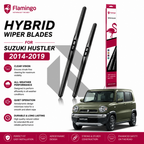 Flamingo Hybrid Wiper Blades for Suzuki Hustler 2014-2019 – Premium All-Weather Windshield Wipers