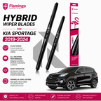 Flamingo Hybrid Wiper Blades for Kia Sportage 2019-2024 – Premium All-Weather Windshield Wipers