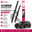 Flamingo Hybrid Wiper Blades for Kia Sportage 2019-2024 – Premium All-Weather Windshield Wipers
