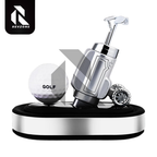 Rotating Golf Ball Solar Car Air Freshener – Creative Solar Powered Dashboard Aromatherapy Diffuser