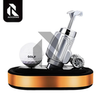 Rotating Golf Ball Solar Car Air Freshener – Creative Solar Powered Dashboard Aromatherapy Diffuser