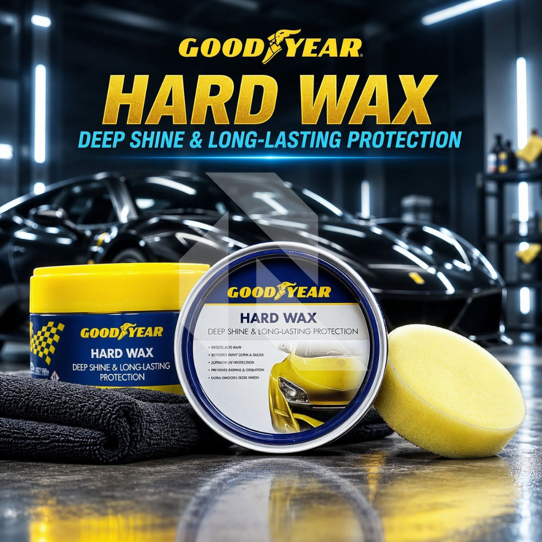 Goodyear Hard Wax 300G – Deep Shine & Long-Lasting Paint Protection Car Wax