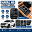 Haval H6 Facelift 2026 Silicone Protective Pad Console Cover – Black Anti-Slip Center Console Mat