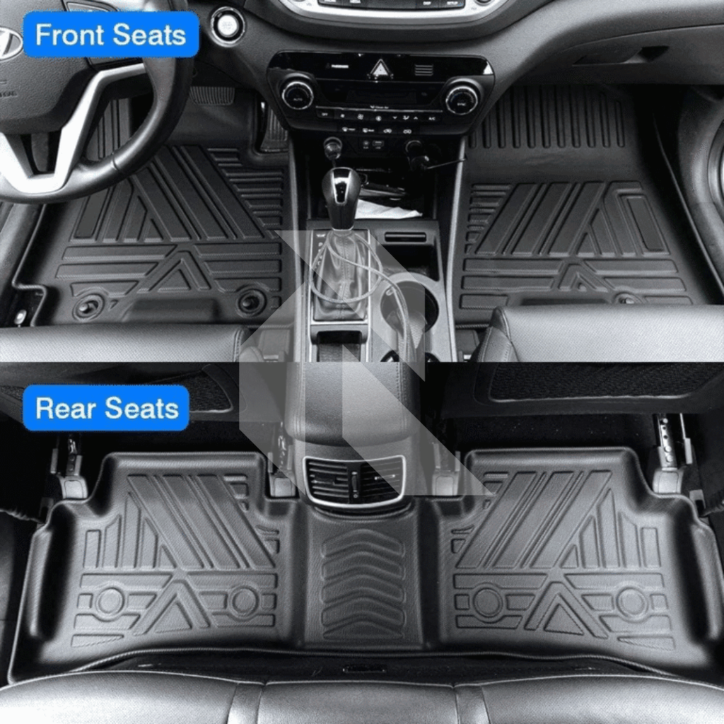 Jetour Dashing TPE Floor Mats – Premium All-Weather Custom Fit Car Floor Mats