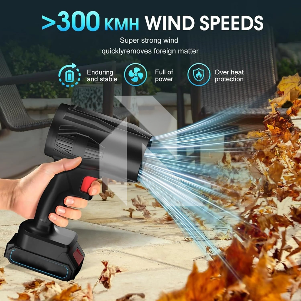 Violent Fan 48V Cordless Handheld Air Blower with Battery – Powerful Suction Portable Multi-Purpose