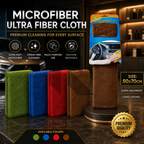 KERAIRA Plush Microfiber Towel 50x70cm – Ultra Soft & High Absorbency Cleaning Cloth