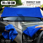 KERAIRA Plush Microfiber Towel 50x70cm – Ultra Soft & High Absorbency Cleaning Cloth