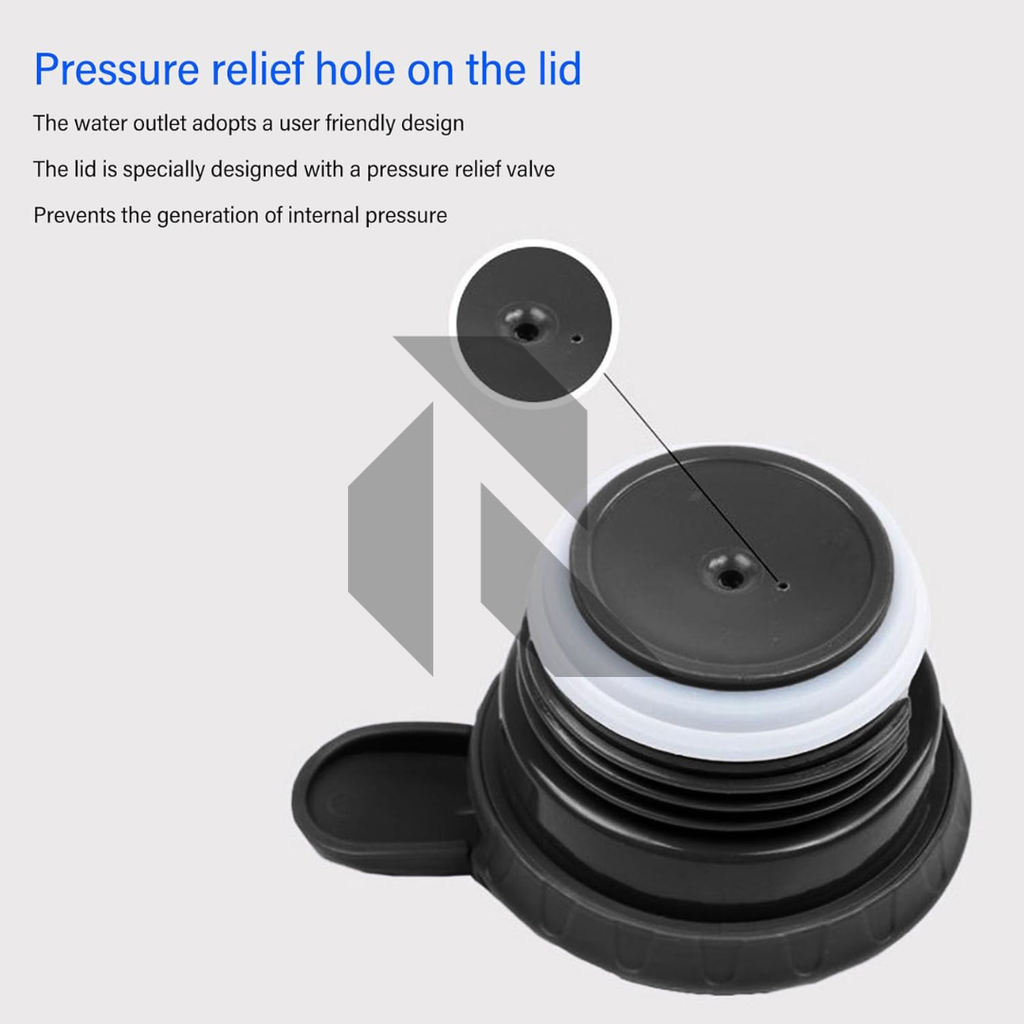 12V Portable Electric Car Kettle 1300ML – Travel Heating Water Boiler for Car