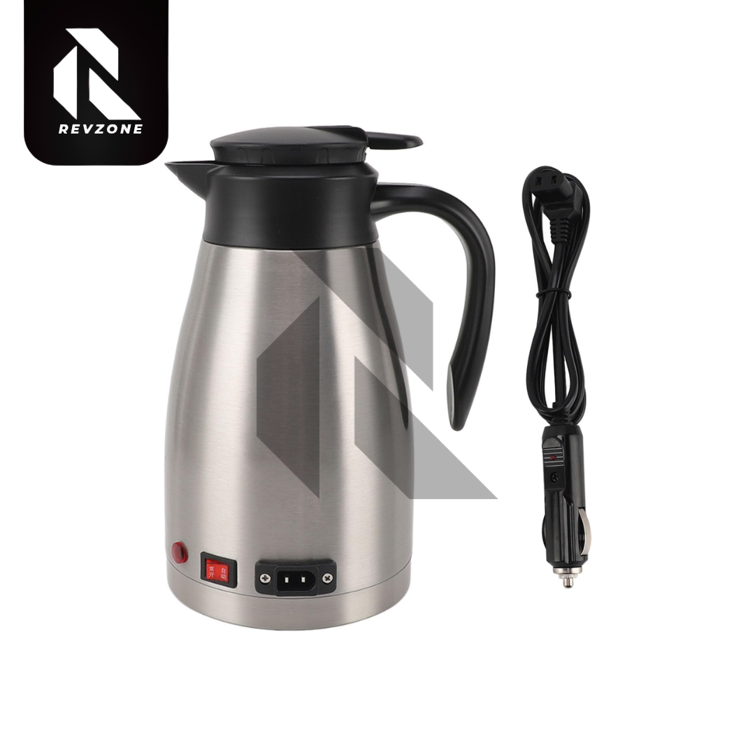 12V Portable Electric Car Kettle 1300ML – Travel Heating Water Boiler for Car Secondary image