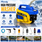Kandy Thailand #5 High Pressure Washer 170 Bar 8.8L/min | Free 100ML Shampoo & Microfiber Towel