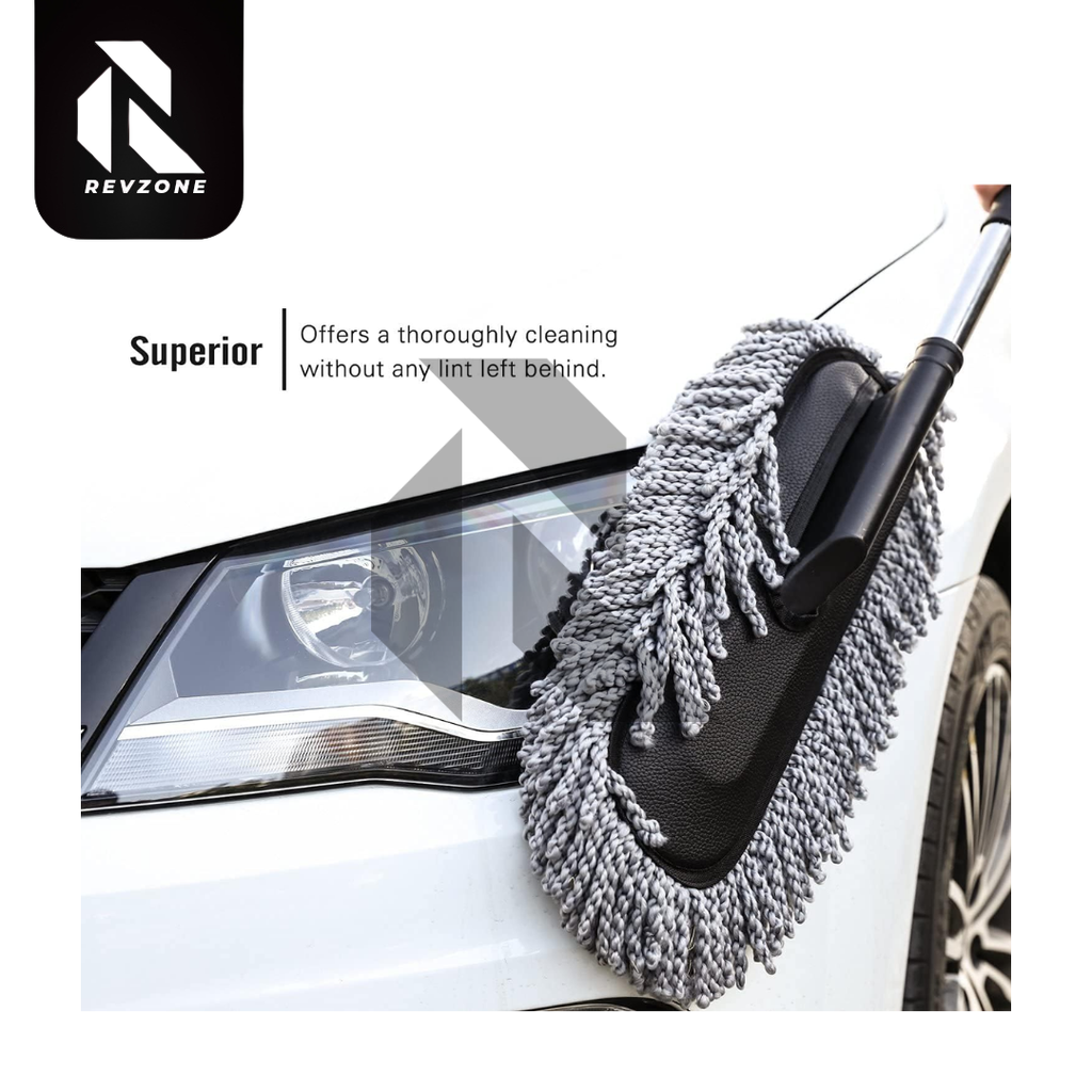 Extendable Microfiber Car Duster with Handle