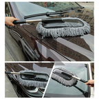 Car Duster Brush – Multipurpose Car Wash Brush Non-Scratchable Microfiber with Long Extendable Handle