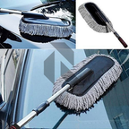Car Duster Brush – Multipurpose Car Wash Brush Non-Scratchable Microfiber with Long Extendable Handle