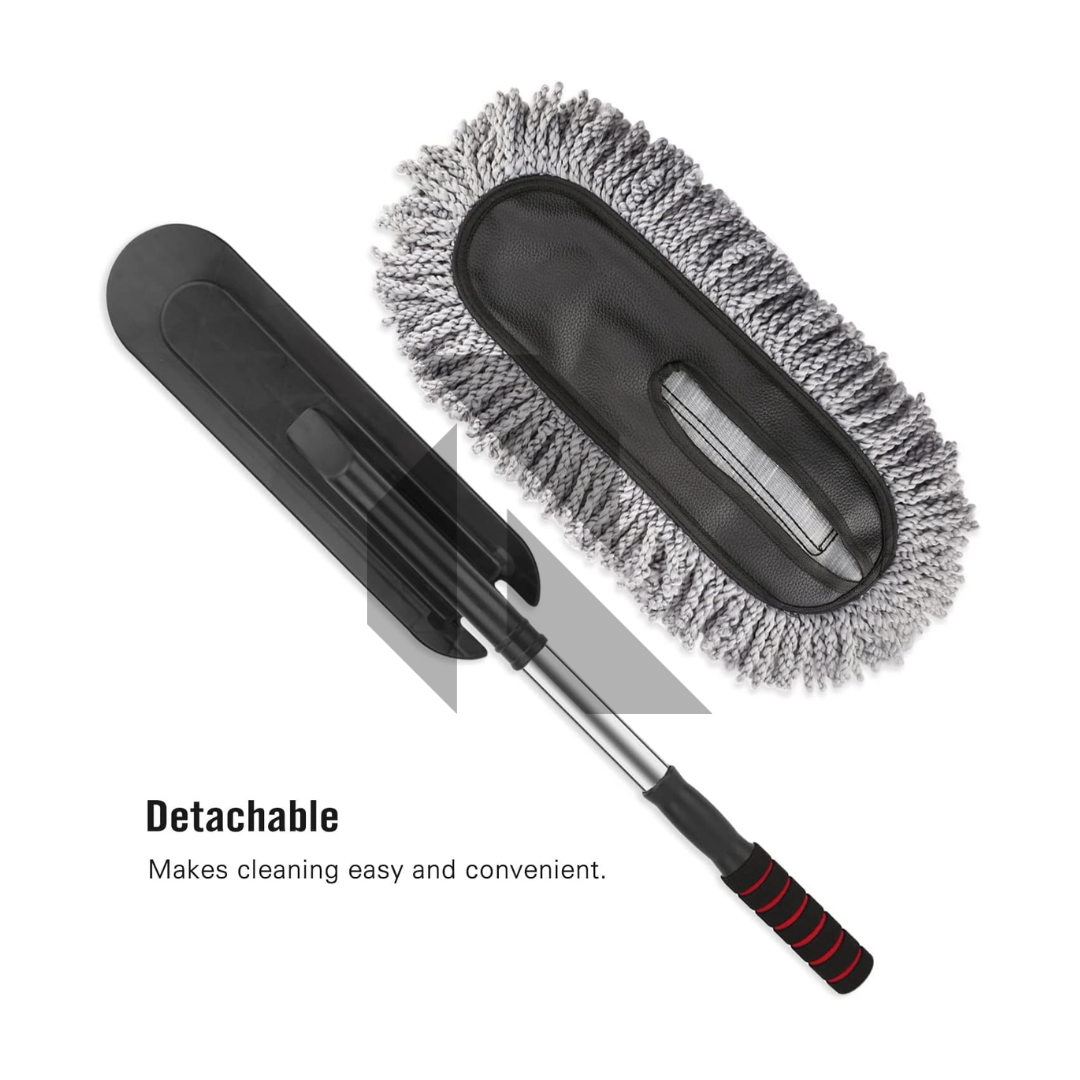 Extendable Microfiber Car Duster with Handle