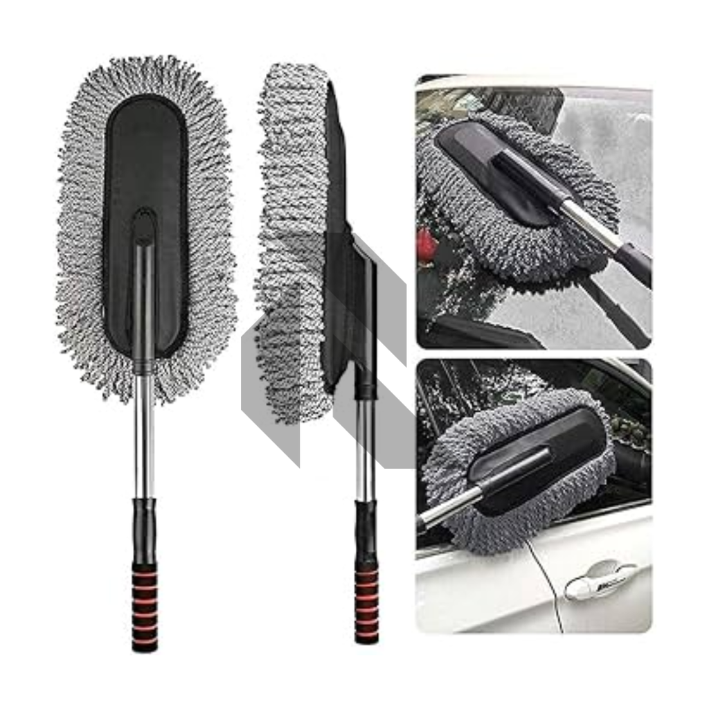 Extendable Microfiber Car Duster with Handle