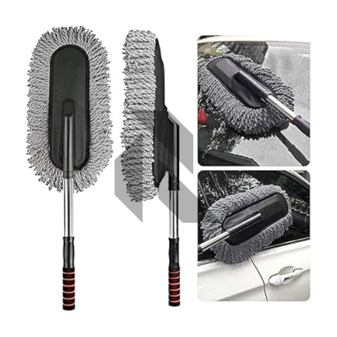 Extendable Microfiber Car Duster with Handle