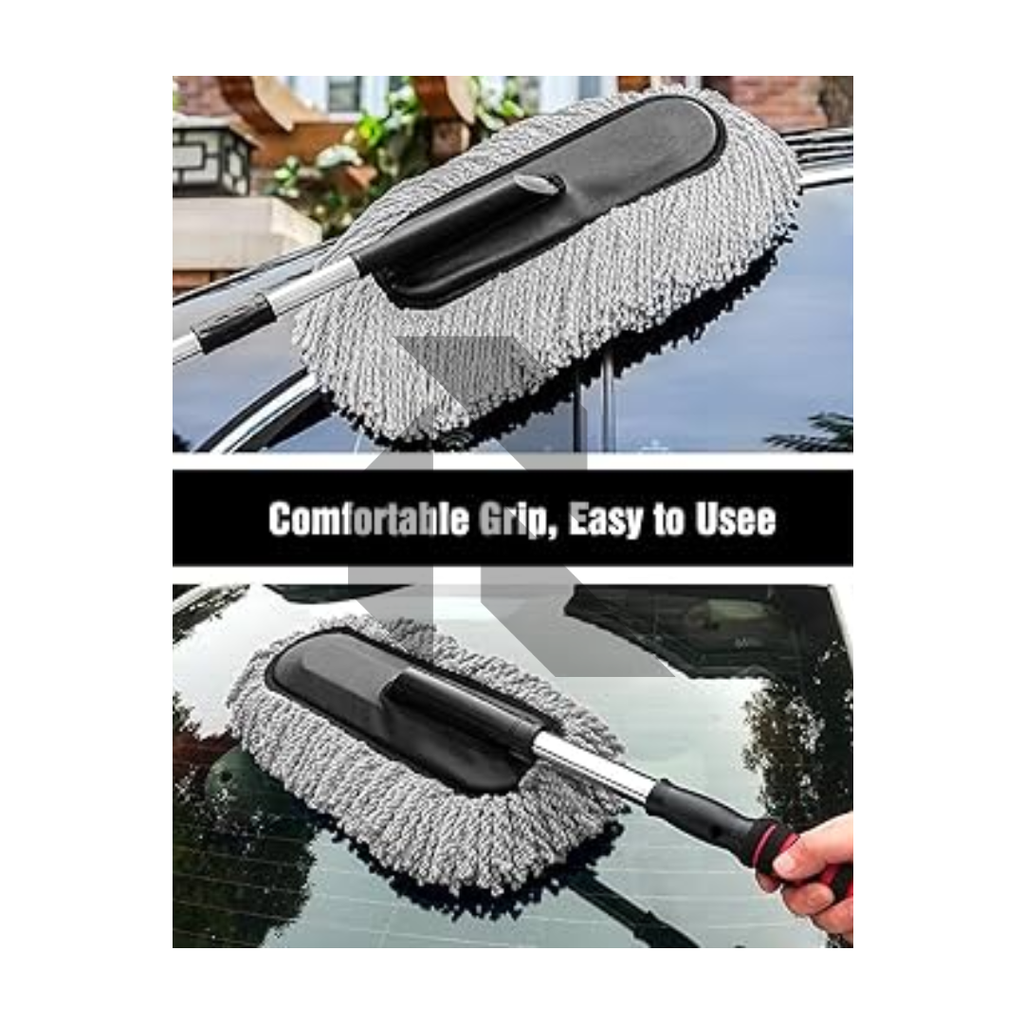 Extendable Microfiber Car Duster with Handle