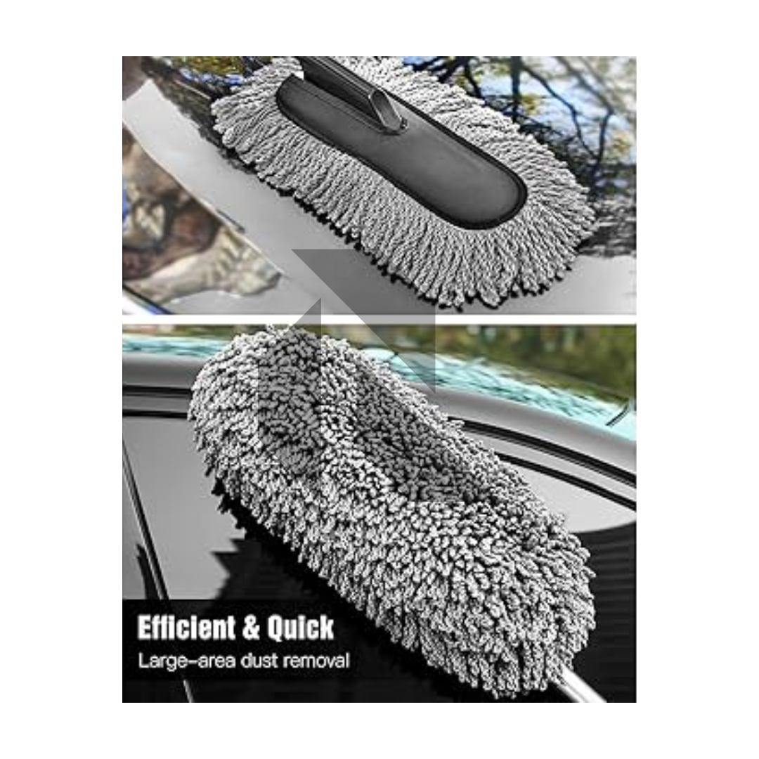 Extendable Microfiber Car Duster with Handle