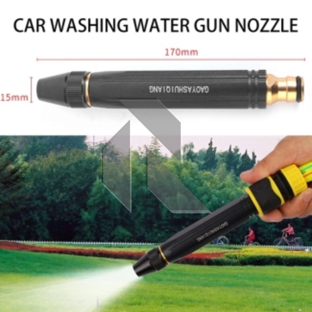 Heavy Duty Car Wash Spray Gun Nozzle – High Pressure Adjustable Water Jet Hose Nozzle