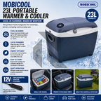 Mobicool 23L Portable Warmer & Cooler 12V Car Electric Cooler Box – Cooling & Heating for Car