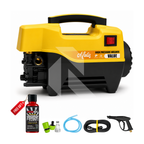 Mulis High Pressure Washer 140 Bar – 220V Induction Motor - Free Shampoo